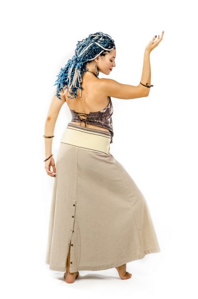 CROP TOP TIE DYE OAK