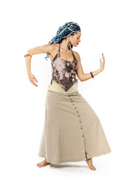 CROP TOP TIE DYE OAK