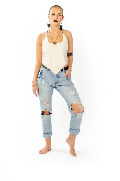 CROP TOP BLANCO