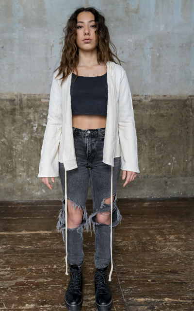 WHITE JACKET