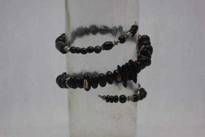 PALMA, OJO NEGRO, CRISTAL NEGRO DE FUNDICIÓN Y LATÓN