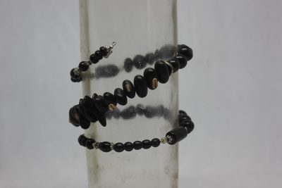 PALMA, OJO NEGRO, CRISTAL NEGRO DE FUNDICIÓN Y LATÓN
