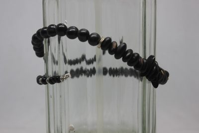 PALMA, OJO NEGRO, CRISTAL NEGRO DE FUNDICIÓN Y LATÓN