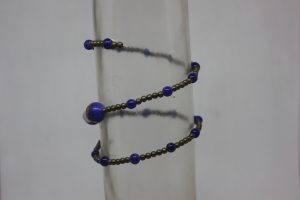 CRISTAL AZUL DE FUNDICIÓN Y LATÓN