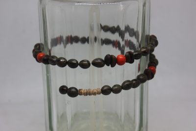 PALMA VERDE Y ROJA, CAFEÉ Y MADERA