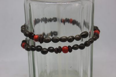 PALMA VERDE Y ROJA, CAFEÉ Y MADERA